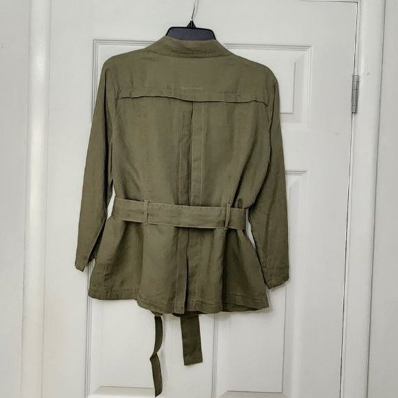 DKNY JEANS Linen Jacket - Picture 2 of 6